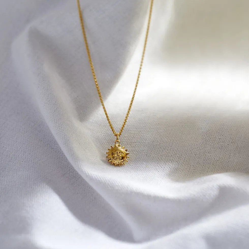Pendentif Finlay Soleil Or Jaune