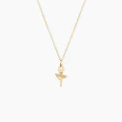 Pendentif Gabinia Danceuse Or Jaune