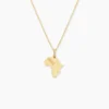 Pendentif Gaietana Afrique Or Jaune