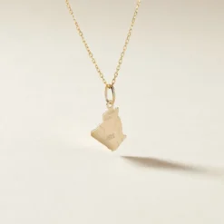 Pendentif Gaietana Algerie Or Jaune