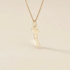 Pendentif Gaietana Italie Or Jaune