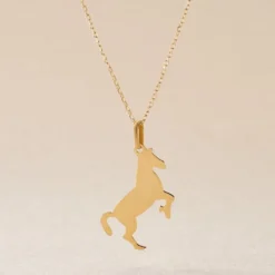 Pendentif Gilberto Cheval Or Jaune