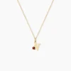 Pendentif Helidie Coccinelle Lettre Or Jaune