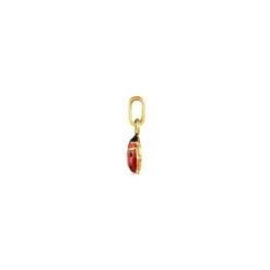Pendentif Helidie Coccinelle Or Jaune