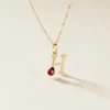 Pendentif Helidie Coccinelle Lettre Or Jaune