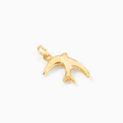 Pendentif Illide Hirondelle Or Jaune