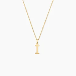 Pendentif Ionia Lettre Or Jaune