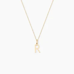 Pendentif Ionia Lettre Or Jaune