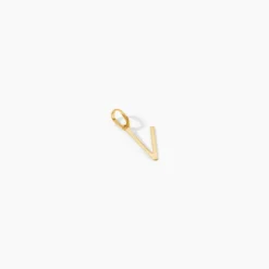 Pendentif Ionia Lettre Or Jaune