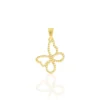 Pendentif Jaima Papillon Diamante Or Jaune