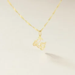 Pendentif Julius Scooter Or Jaune