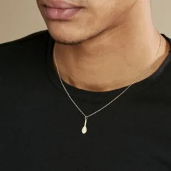 Pendentif Julius Sport Tennis Or Jaune