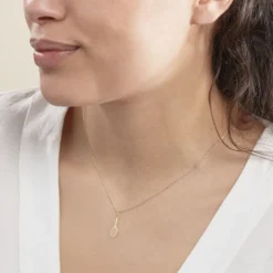 Pendentif Julius Sport Tennis Or Jaune