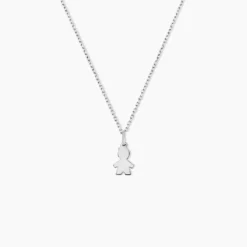 Pendentif Kids Argent Blanc