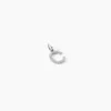 Pendentif Klementine Or Blanc Oxyde De Zirconium