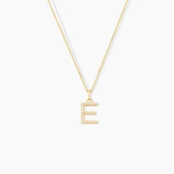 Pendentif Klementine Or Jaune Oxyde De Zirconium