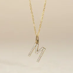 Pendentif Klementine Or Jaune Oxyde De Zirconium