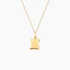 Pendentif Lamie Zodiaque Parchemin Or Jaune