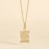Pendentif Lamie Zodiaque Parchemin Or Jaune