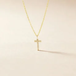 Pendentif Lettre T Or Jaune Oxyde