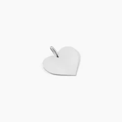 Pendentif Lisa Or Blanc