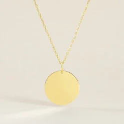 Pendentif Lisa Or Jaune