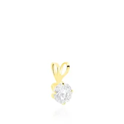 Pendentif Mabila Or Jaune Oxyde De Zirconium
