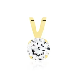 Pendentif Mabila Or Jaune Oxyde De Zirconium