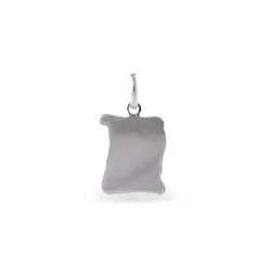 Pendentif Maicaae Argent Blanc