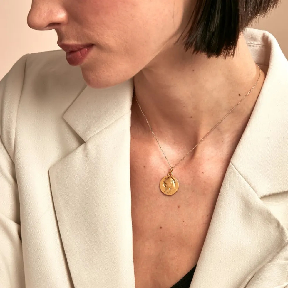 Pendentif Marie Or Jaune