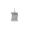 Pendentif Maurise Argent Blanc
