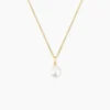 Pendentif Melody Or Jaune Perle De Culture