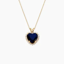 Pendentif Nelsa Plaqué Or Jaune Oxyde De Zirconium