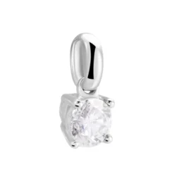 Pendentif Or Blanc Victoria Diamant