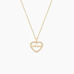 Pendentif Or Jaune Derry Oxyde De Zirconium