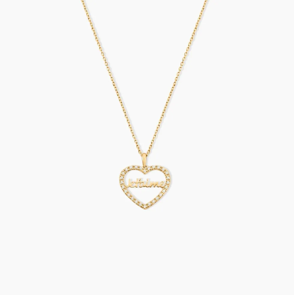 Pendentif Or Jaune Derry Oxyde De Zirconium