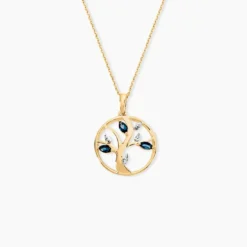 Pendentif Or Jaune Godolieba Topazes