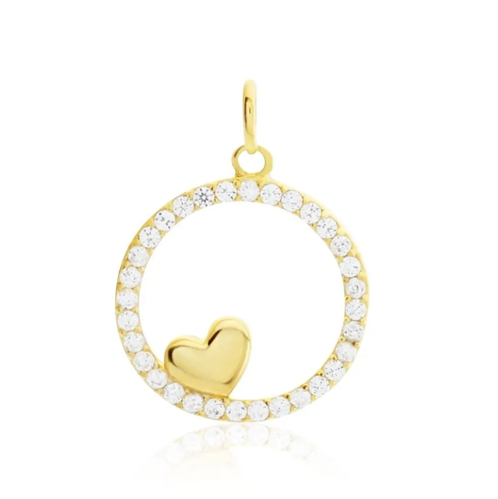 Pendentif Or Jaune Roman Oxyde