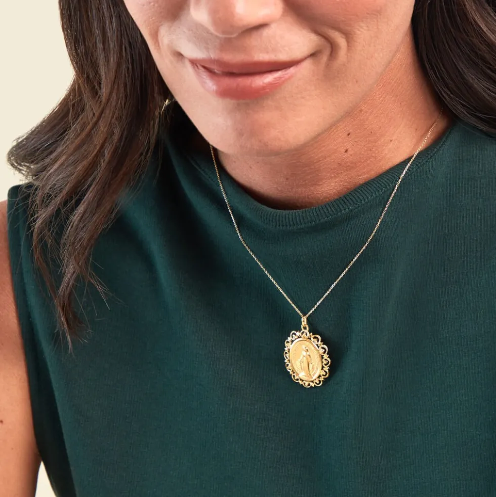 Pendentif Santo Or Jaune