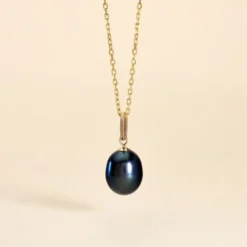 Pendentif Severiane Or Jaune Perle De Culture