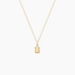 Pendentif Songea Ourson Or Jaune