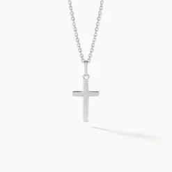Pendentif Tifene Argent Blanc