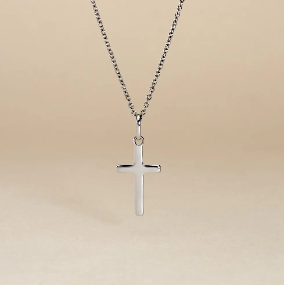 Pendentif Tifene Argent Blanc