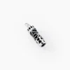 Pendentif Tiki Argent Blanc Onyx