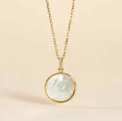 Pendentif Ultane Or Jaune Nacre