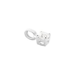 Pendentif Victoria Or Blanc Diamant