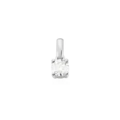 Pendentif Victoria Or Blanc Diamant