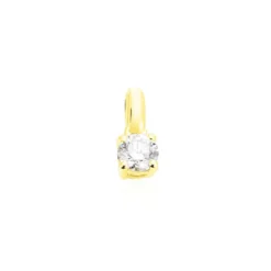 Pendentif Victoria Or Jaune Diamant