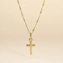 Pendentif Yoanie Croix Or Jaune