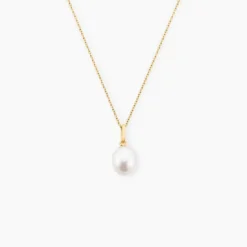 Pendentif Yoela Or Jaune Perle De Culture